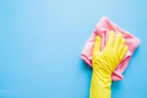 Cleaning the Dust Bunnies to Prepare for the Easter Bunny
